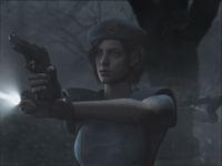 une photo d'Ã©cran de Resident Evil Rebirth sur Nintendo Gamecube